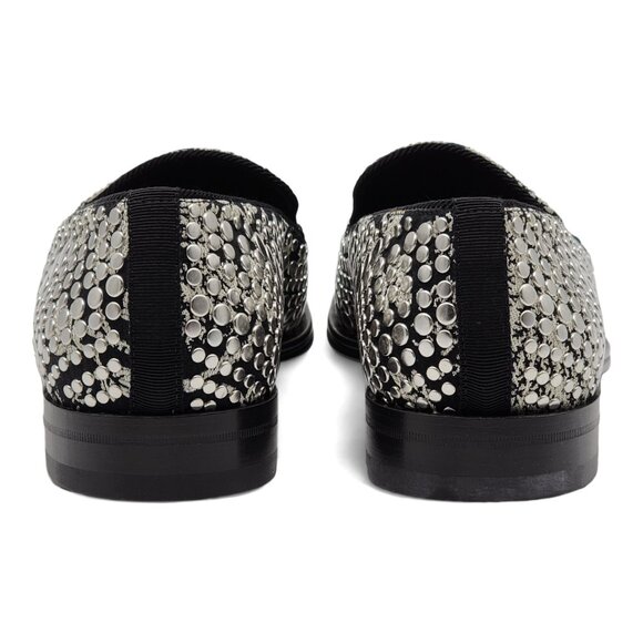 Alexander McQueen Silver Studded Loafers 40 (7US) - Picture 5 of 8